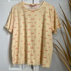 Lisa Says Gah Lettuce Edge Logo Tee